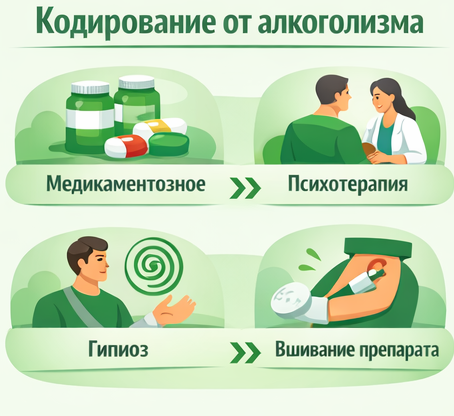 кодирование от алкоголизма в Красноперекопске Санати